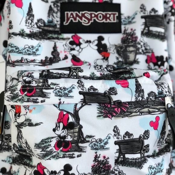 Jansport Handbags - SOLD on Ⓜ️ercari Jansport Mickey & Minnie Backpack